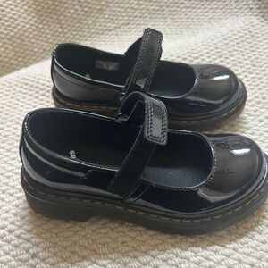 Dr. Martens Shiny Black Kids Dress Shoes